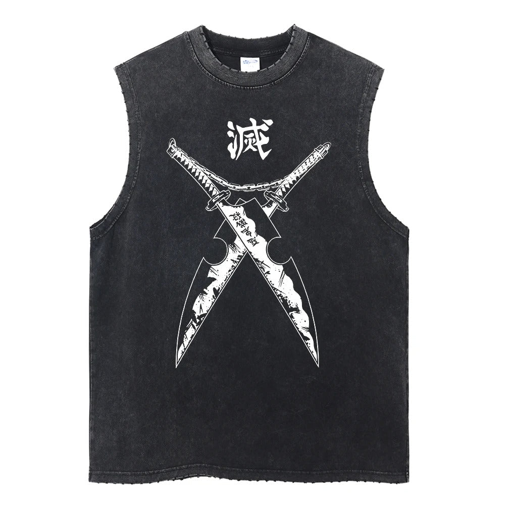 Tengen Vintage Tank Top V3 Tank Tops