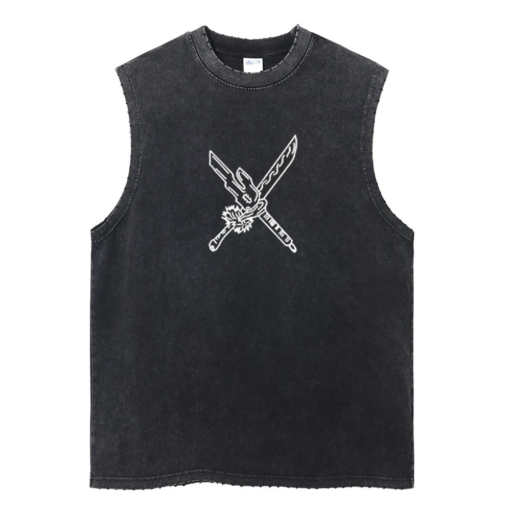 Inverted Spear of Heaven Vintage Tank Top V2 Tank Tops