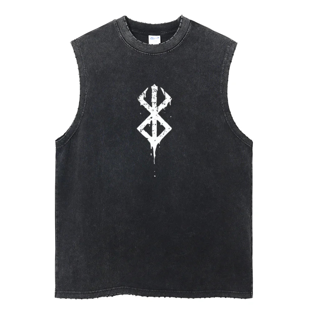 Berserk Vintage Tank Top V6 Tank Tops