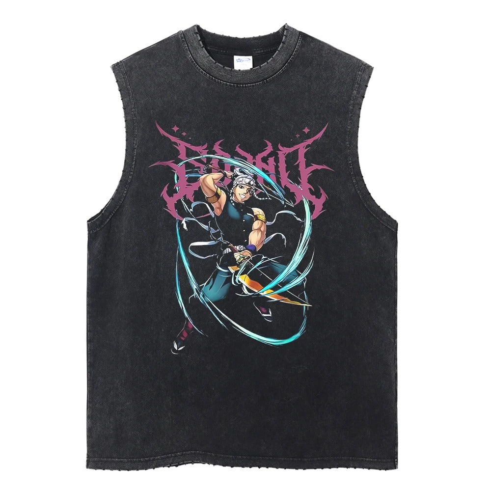 Tengen Vintage Tank Top V1 Tank Tops