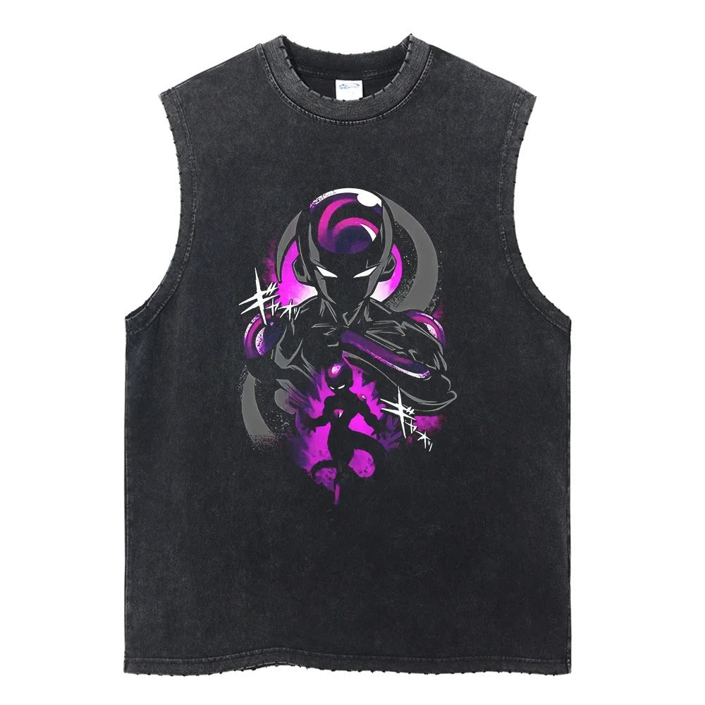 Frieza Vintage Tank Top V1 Tank Tops