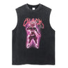 Goku Black Vintage Tank Top V1 Tank Tops