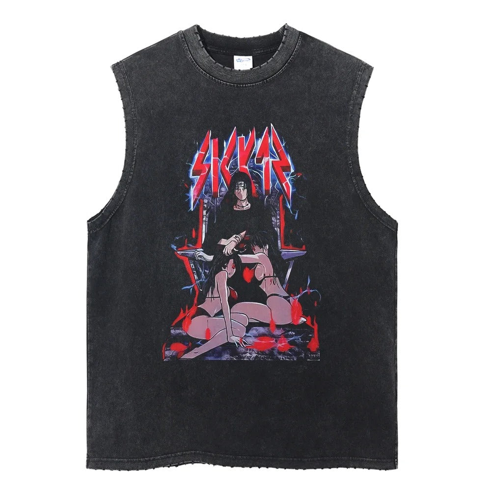 Itachi Vintage Tank Top Tank Tops