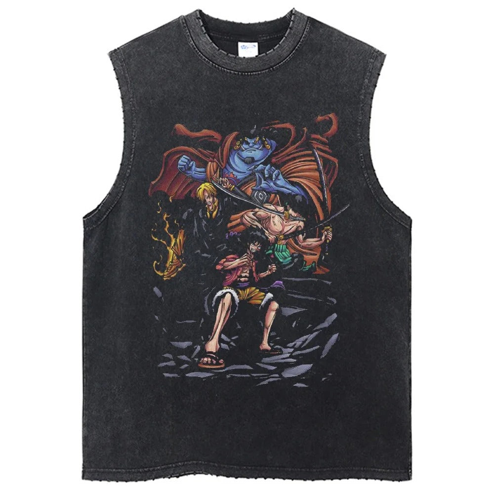 Onepiece Vintage Tank Top V5 Tank Tops