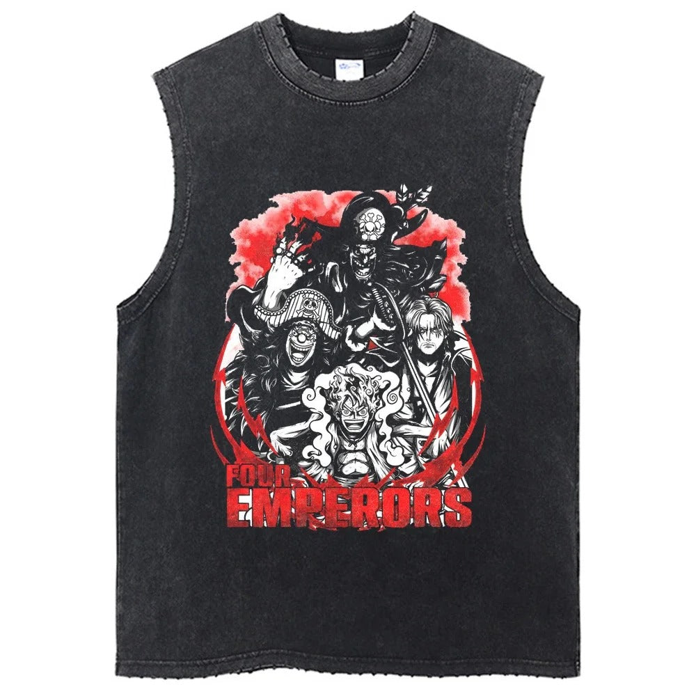 Four Emperors Vintage Tank Top Tank Tops