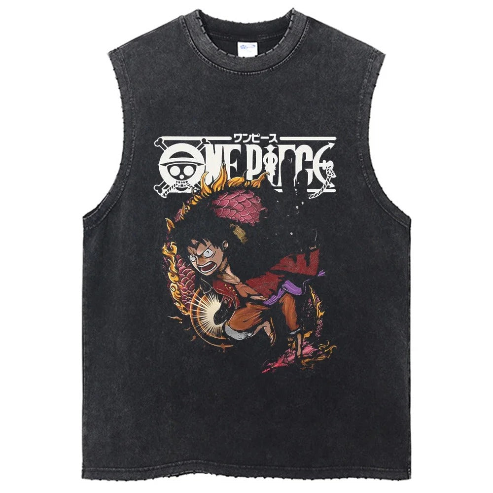 Onepiece Vintage Tank Top V3 Tank Tops