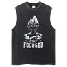 Stay Focused Vintage Tank Top Tank Tops