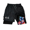 Dragon Ball Z Super Siayan Blue Kaioken Goku Performance Shorts Performance shorts