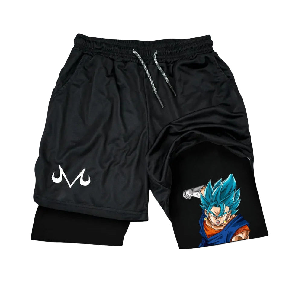 Dragon Ball Z Vegito Blue Performance Shorts Performance shorts