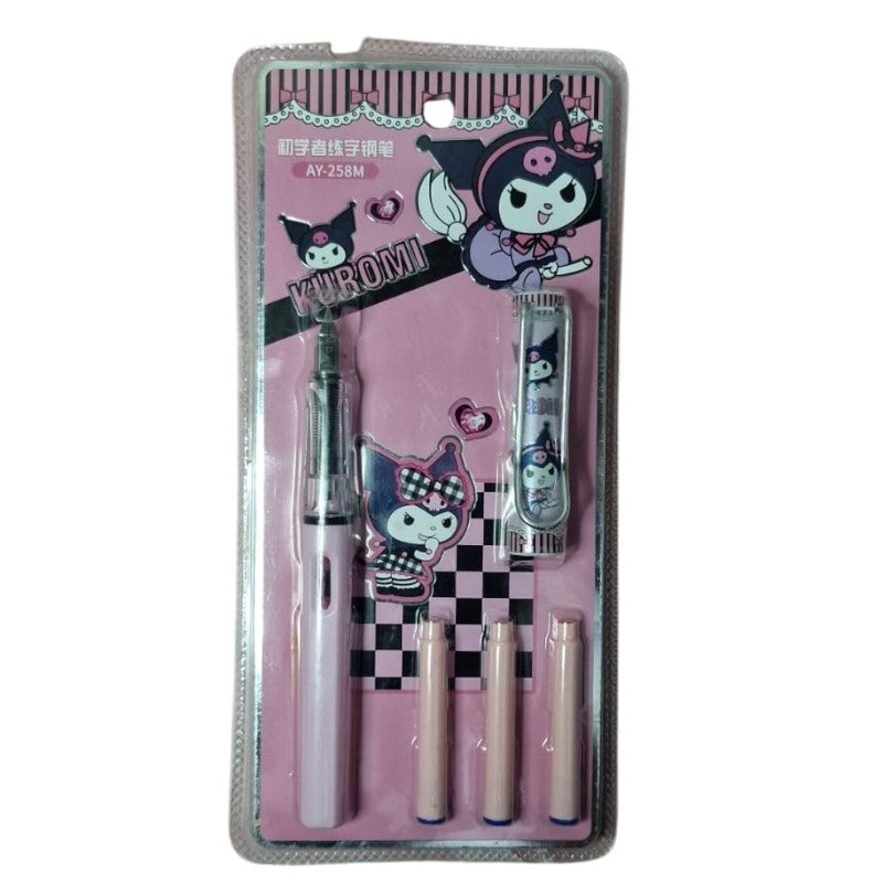 DreamDrip Inky Companions Pen Pink Fountain Pen