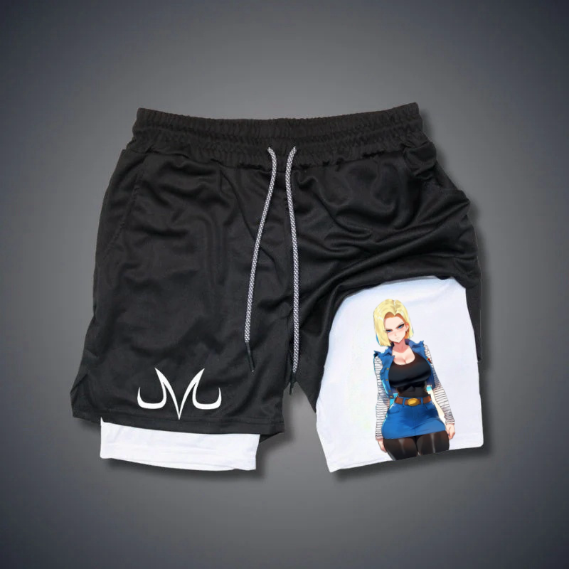 Dragon Ball Z Android 18 Performance Shorts Performance shorts