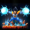 22cm/8.66in Anime Dragon Ball Z Figure Super Saiyan Majin Vegeta Action Figures PVC Statue Collection Model Toys Birthday Gifts