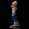 11.02in/28cm Anime Dragon Ball Z Figure Vegeta Figure PVC Super Saiyan Statue Collectible Model Toys Gifts