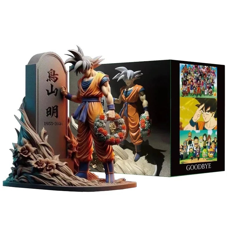 Dragon Ball Toriyama Akira Action Figure Souvenir 23cm Anniversary Collection Gk Anime Son Goku Statue Collection PVC Model Toys With Retail Box