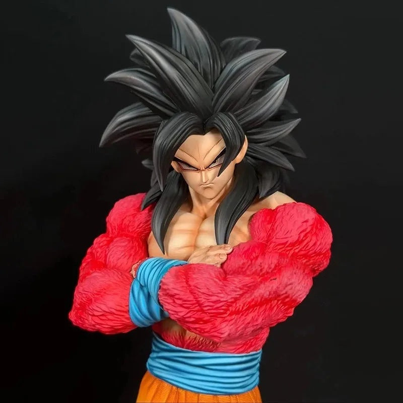 Anime Dragon Ball Figure Super Saiyan 4 Son Goku Statue PVC Collection Model Toys Gifts
